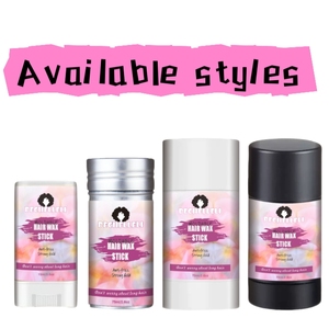 Cire coiffante en stick OEM de haute qualité 75g, tenue moyenne, sans alcool, anti-frisottis, non grasse, crème bio, lisse et brillante pour moustache, MOQ - Product Image 3