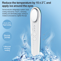 Mini oogmassage-stift, USB oplaadbaar, vibrerende oogmassager met koud-warm functie, beautyproduct voor dagelijkse oogverzorging