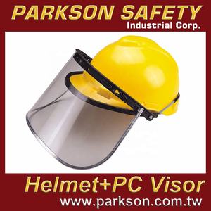 Casco de Seguridad Industrial + Visera Transparente, Juego de Protección para Trabajos de Construcción con Certificación CE EN397 ANSI Z89.1 - Product Image 2