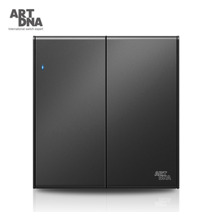 ARTDNA Design Especial Comutado Power Outlet Dois <span class=keywords><strong>Gang</strong></span> One <span class=keywords><strong>Way</strong></span> Interruptor De Parede - Product Image 3