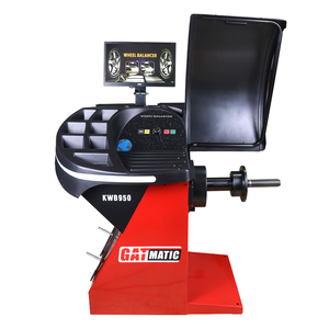 GATmatic Professional 220V Manual Tyre Balancer 10"-24" Universal 3D LCD Wheel Balancing <b>Machine</b> 1g Precision 80kg Capacity - Product Image 1