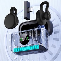 Q28 Kabelloses Lavalier-Mikrofon mit Digitalanzeige Professionelles Ein-zu-Zwei Ansteckmikrofon für Outdoor-Livestreaming