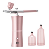 Mini aérographe professionnel de gâteau pour le maquillage de tache de sourcil de couleur de cheveux de fond de teint avec des produits de barbier de compresseur d'aérographe de peinture
