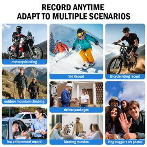 Videocamera Sportiva Portatile a Prezzo di Fabbrica, Rotante, HD, con Visione Notturna, Registratore Live per Vlog, Videocamera Tascabile per Bici - Product Image 2