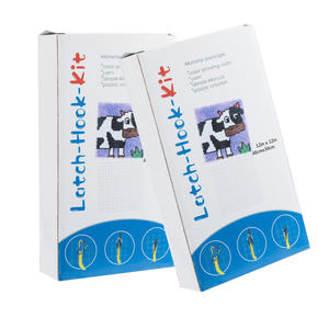 Usine <span class=keywords><strong>en</strong></span> gros brodé loquet crochet Kits doux taie d'oreiller bricolage une <span class=keywords><strong>vache</strong></span> mange herbe point <span class=keywords><strong>de</strong></span> croix housse <span class=keywords><strong>de</strong></span> coussin pour voiture et maison - Product Image 6