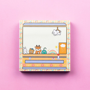 Marcadores de libros de dibujos animados bonitos y coloridos baratos con precio personalizado al por mayor, notas de bolsillo promocionales, página adhesiva Similar, Bloc de notas publicado - Product Image 2