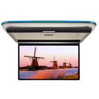 Écran LCD MP5 pour voiture, montage sur toit, 10,1 11,6 13,98 15,6 17,3 19,5 pouces, IPS 1080P HD, écran rabattable