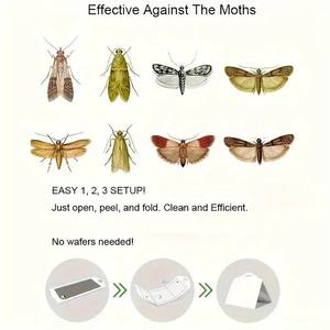 Autocollant <span class=keywords><strong>de</strong></span> contrôle des <span class=keywords><strong>mites</strong></span> hautement efficace comme piège à <span class=keywords><strong>mites</strong></span> pour l'élimination des <span class=keywords><strong>mites</strong></span> - Product Image 3