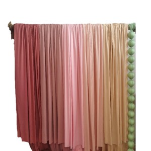 Tenda drappo elasticizzata a 4 vie in poliestere e Spandex blu bambino (10 Ft. X 60 ") 1 Pc-Design elegante, perfetto per l'arredamento di matrimoni - Product Image 3