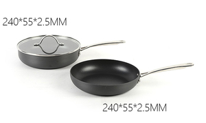 Ensemble d'ustensiles de cuisine antiadhésifs, 6 pièces, casseroles et poêles de cuisine, en aluminium personnalisé - Product Image 4
