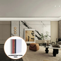 Panneau mural intérieur haut de gamme, non toxique et sans formaldéhyde, revêtement entièrement en aluminium avec isolation thermique