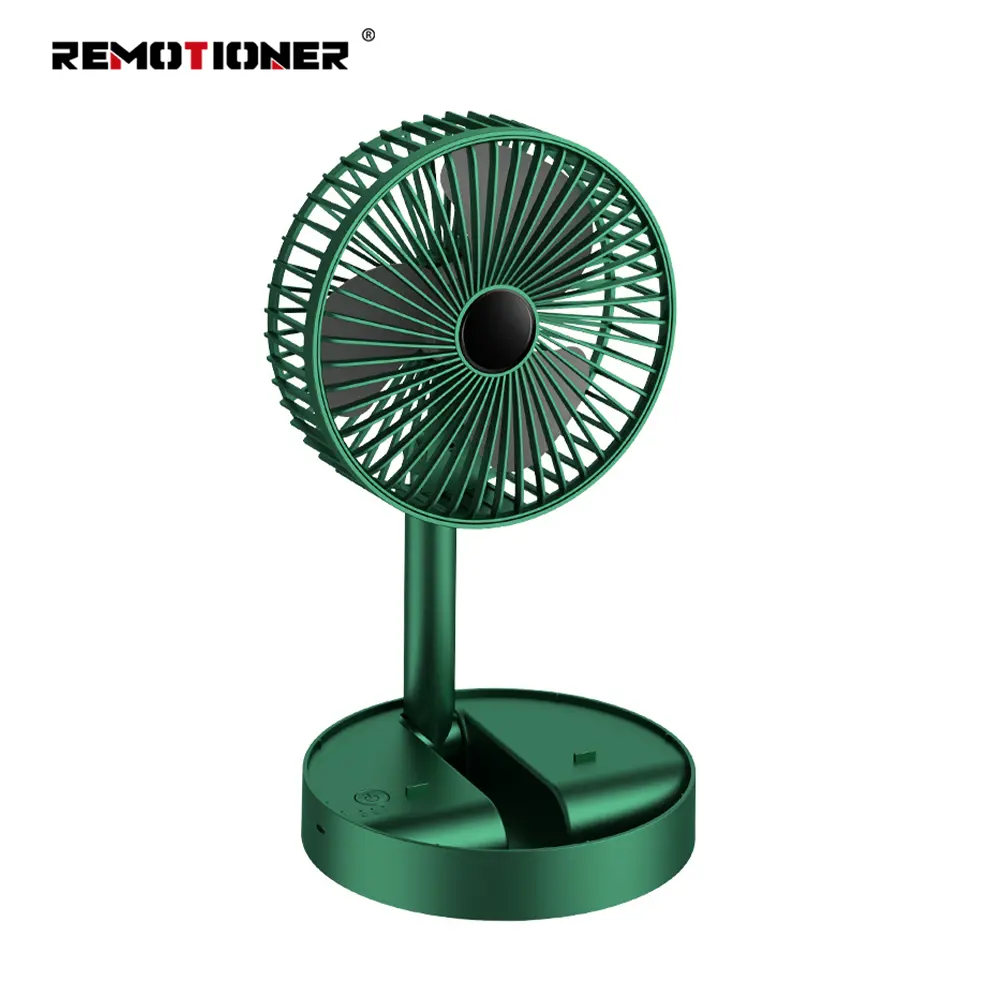 Vente chaude Portable Silencieux 3 Vitesses Vent Ventilateurs Personnels De Bureau Pliable Ventilateur De Table Rétractable