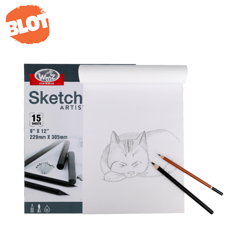 Белая бумага для скетчей BLOT BRAP80008, оптовая продажа, без кислоты, для рисования
