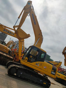 Komatsu รถขุดตีนตะขาบ PC200-7 20ตันมือสองสภาพเดิมพร้อมส่วนประกอบหลัก-มอเตอร์และเครื่องยนต์มือสอง - Product Image 6