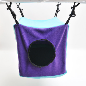 Nido Colgante Cálido de Algodón para Mascotas Pequeñas, Cueva para Ratones, Ardillas, Peces de Azúcar, Cobayas y Loros, para Todas las Estaciones - Product Image 2
