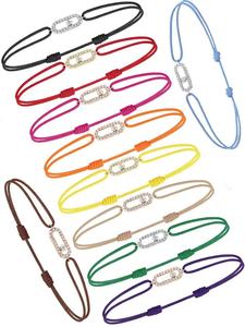 Fashionable Unisex Good Luck Messikars Charm <b>Bracelets</b> Stainless Steel Zircon Heart <b>Cute</b> Style Anniversary Bezel Jewelry - Product Image 2