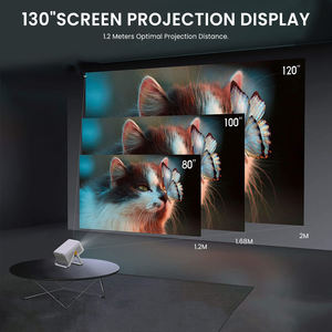 Nuevo proyector inteligente Z8 de tiro ultracorto 4K Android 13 1080P proyector portátil silencioso LCD cine en casa para juegos de películas al aire libre - Product Image 4