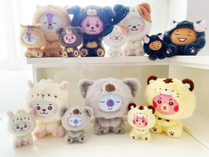 Jouets en peluche animaux tendance et populaires en position assise, poupées costumées de <span class=keywords><strong>zoo</strong></span>, cadeaux pour femmes, pendentifs et ornements - Product Image 3