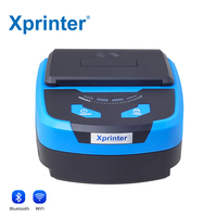 Mini imprimante thermique mobile Xprinter XP-P810 pour étiquette autocollante avec imprimante portable thermique USB BT 80mm