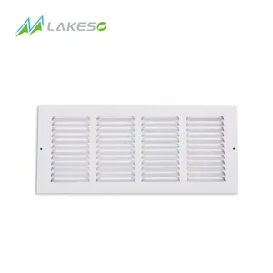 Air Return Vent Cover 16*8 Inch Ventilation Steel Grill Metal Vent Cover Modern Air Outlet Grille
