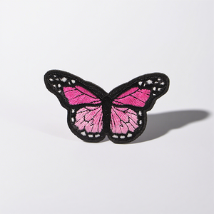 Nhà Máy Trực Tiếp Bán Thiết Kế Lạ Mắt Vải Quần Áo Nhãn Đồng Phục Trường Thêu Vá Chất Lượng Cao Thêu Kỹ Thuật Vải - Product Image 2