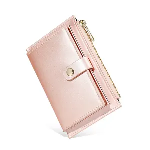 2023 ladies clutch leather slim pocket branded simple fashion sublimation handbags girls luxury womens designer long wallet