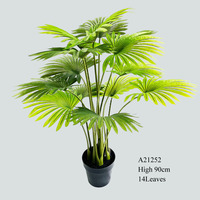 Harga Pabrik Pohon Palem Bunga Buatan dan Tanaman Hawaii Yucca Tropis Mini Naungan Tinggi Dalam Ruangan Luar Ruangan 65Cm 2M 3M Dalam Pot