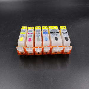 PGI-220BK佳能<span class=keywords><strong>MP980</strong></span> MP990打印机用自动芯片CLI-221 pgi220 cli221空可填充墨盒 - Product Image 3