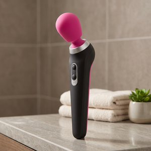 Vibratore Palm Power Extreme Pink per massaggio corporeo, 10 velocità, ricaricabile, impermeabile, modello D0100H5EZHA - Product Image 3