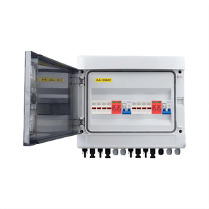 410x140x285mm PV Combiner Box Four-in-two-out DC500V Solar Junction Box with Fuse and Surge Protection - Product Image 1