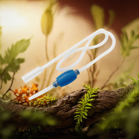 Siphon aspirateur semi-automatique pour aquarium, changeur d'eau, filtre à gravier, accessoires pour aquarium, pompe à siphon