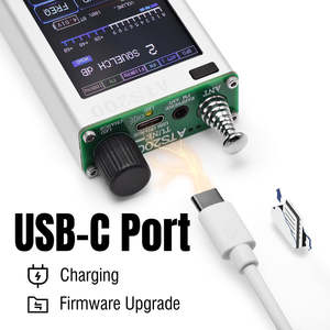 Récepteur radio SSB toutes bandes pour l'aviation, écran tactile DSP, récepteur de bande aérienne W501 - Product Image 2