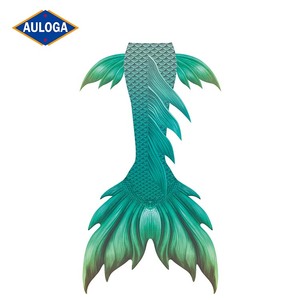 Coda di Sirena per Adulti, Costume Bikini a 2 Pezzi con Decorazioni in Cristallo, Eco-Friendly in Spandex/Poliestere per Nuoto <span class=keywords><strong>e</strong></span> Immersioni - Product Image 5