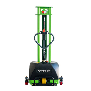 <strong>Electric</strong> 0.5t-1.5t Self-Loading Stacker Crane Truck-Mounted <strong>Forklift</strong> Pallet Jack Battery for Warehouse Material Handling - Product Image 1