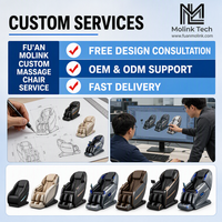 Sillón de Masaje de Cuerpo Completo, Silla Relajante para Terapia de Rehabilitación, Sillón de Masaje con Masaje de Cabeza y Cuello