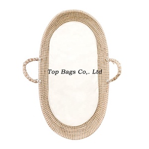 Panier à <span class=keywords><strong>langer</strong></span> pour bébé en jonc de mer tissé, surmatelas à <span class=keywords><strong>langer</strong></span> pour <span class=keywords><strong>commode</strong></span> - Product Image 5