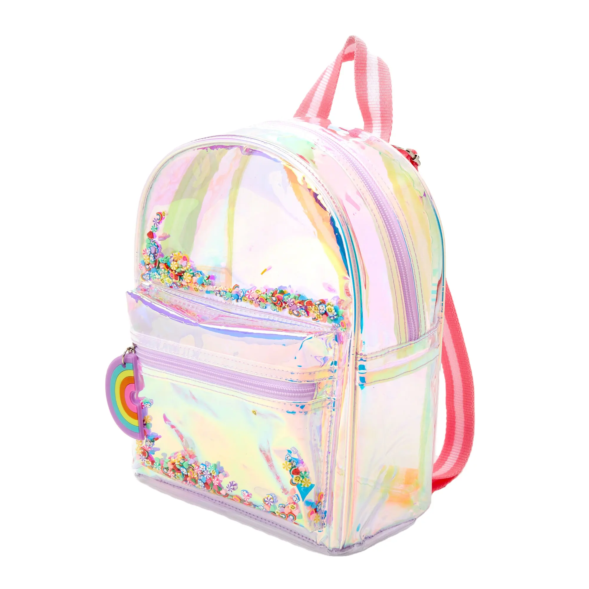 Hot Sale Transparant Clear Holographic Schooltassen Kids Rugzak Hoge Kwaliteit Vrije Tijd Student Schooltas Voor Kinderen