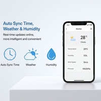 Termostato inteligente WiFi con pantalla táctil, controlador de temperatura programable para calefacción por suelo radiante, unidad de ventilador y aire acondicionado