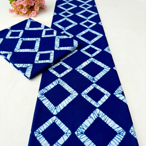 Tela Brocada de Algodón con Estampado Africano Batik de Ankara, Impermeable, de Peso Medio, Textil de Fábrica, Personalizado OEM ODM, Prenda Premium - Product Image 1