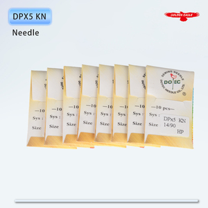 (100PCS) DPX5 KN Agujas de máquina de coser con revestimiento de titanio a prueba de calor de <span class=keywords><strong>punto</strong></span> de bola pequeño 134, 135x5, Canu: 20:05eb17, 1738 - Product Image 6
