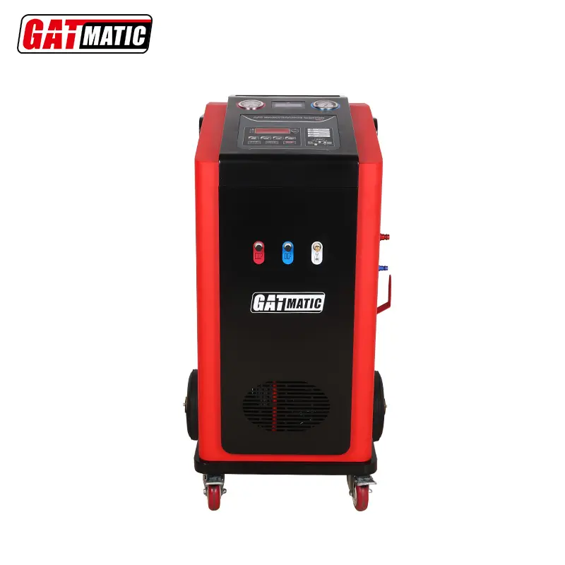 Máquina de recarga de gás refrigerante, venda da fábrica, carro a/c, recarga, reciclável, totalmente automática, máquina de recuperação ac