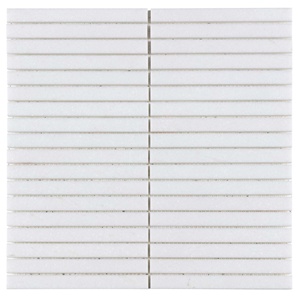 Azulejos de mosaico de mármol de dolomita Bianco, diseño moderno, directo de fábrica, profesional para cocina, baño, suelo, decoración de pared - Product Image 4