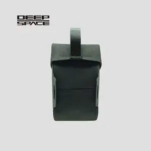 DEEPSPACE Bolsa para bicicleta de estrada totalmente impermeável com tubo superior com fivela magnética para bicicleta