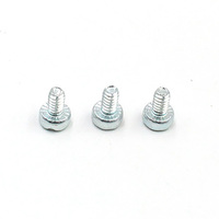 Vis à tête cylindrique Torx à fente Trilock en acier inoxydable ou en acier au carbone, zinguées blanches, mini, personnalisées DIN7500CE IATF16949