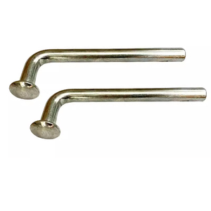 L-Shaped Galvanized <strong>Surveying</strong> Nail Settlement Observation and Displacement Monitoring Point Part Leveling Embedded Nail - Product Image 1