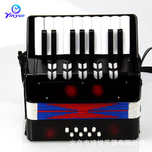 Acordeón Yinyue de 17 Teclas y 8 Bajos, Instrumento Musical Portátil con Teclado, Regalo para Niños - Product Image 3