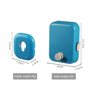 <span class=keywords><strong>Tendedero</strong></span> retráctil para interiores de 4,2 M, montada en la pared con caja de cuerda de acero ABS, diseño de secado de plástico multifuncional, hoteles para el hogar - Product Image 6