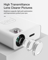Proyector LCD de Video Inteligente para Cine en Casa de Buena Calidad OEM, 1080P, con HDMI, USB, AV, WIFI, BT