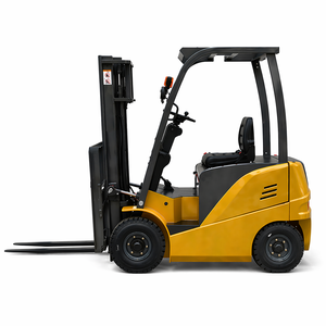 Chariot élévateur électrique robuste Noelift <span class=keywords><strong>TK</strong></span> 5T, alimenté en courant alternatif, batterie lithium-ion 80V, mât à 3 sections, pneus pneumatiques, garantie de 2 ans - Product Image 1