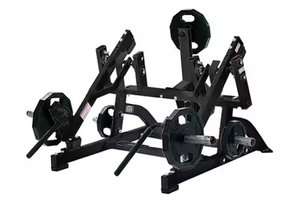 Machine de <span class=keywords><strong>musculation</strong></span> professionnelle en acier robuste, rack à squats réglable avec machine à tractions haute et équipement d'entraînement à charge de plaques pour exercices des jambes - Product Image 2